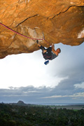 Malcolm Matheson on Nati Dread (30), Castle Crag