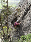 Me leading the first pitch of Big Ben, 110m grade 18.