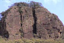 North Jawbones as seen from the car park.