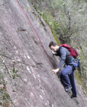 Speigal's Overhang the 116m, three star grade 10