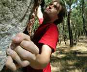 Joe Pulling the start on the Cobaws classic Origami Arete V6