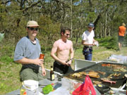 Roger works the Barby