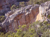 View of the crag.