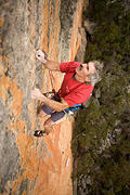 Malcolm nears the top of Serpentine