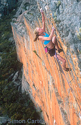 Monique Forestier, Serpentine (pitch two, 29), Taipan Wall, The Grampians, Victoria, Australia.