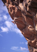 Neil on Psychotic Episode (26), Centurian Wall, Grampians.