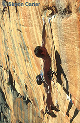 Malcolm Matheson, Mirage (27), Taipan Wall, The Grampians, Victoria, Australia.  Motor drive at 3.6 frames per second.