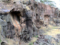 View of the quarry.