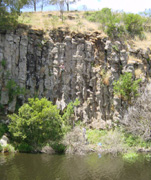 Kent on first ascent of Pull the Pin (20)