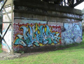 Merri Creek, Hurstbridge Line overpass