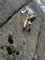 Adrian seconding "Line Of 79", 14m grade 15.