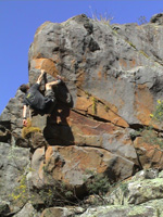 Bouldering at Fly Rocks