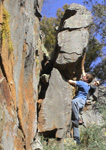 Bouldering at Fly Rocks