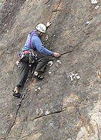 Me leading "Taking It Easy", 13m grade 16.