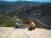 Belaying a top Maharajah (17), The Cathedral.