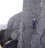 Michael leading This Is Not Our Land (19), Dreamworld, Horn Area, Mt Buffalo.