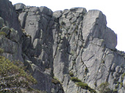 The Wall Of China, visible from the Horn carpark.