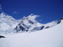 Mt Dixon from Plateau Hut.