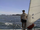 Me Sailing on the Bay Of Islands