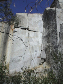 Quarry Wall (Click To Enlarge)