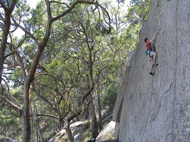 Kent, FFA at Scorpian Rocks.