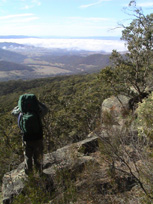 View from summit overlooking Goulbern River valley