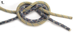 Overhand Knot, Step 1 (Click To Enlarge)