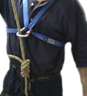 Improvised Chest Harness (Click To Enlarge)