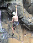 Ben leading "Slippery When Wet" 12m grade 22.