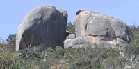 This is Gravel Pit Tor, one of the better outcrops in the very limited You Yangs park