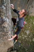 Doug Hockly shows superb three point contact Pain and Frequency (28), You Yangs