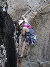 Me Leading the tree start of "Pull The Ripcord", Grade 16.