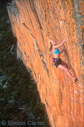 Monique Forestier, Serpentine (pitch two, 29), Taipan Wall, The Grampians, Victoria, Australia.