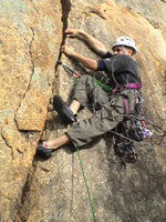 Adrian leading "Patho", 23m grade 15.