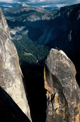 Tyrolean Traverse On Lost Arrow Spire